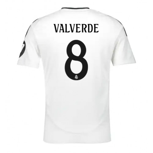 Real Madrid Federico Valverde #8 Domaci Dres 2024-25 Kratak Rukav